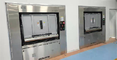 醫(yī)院布草洗滌設(shè)備之百強(qiáng)隔離式洗脫機(jī)特點