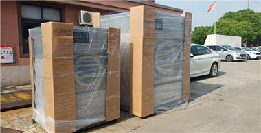 百?gòu)?qiáng)發(fā)貨50公斤洗脫機(jī)和25公斤洗脫機(jī)至河北石家莊