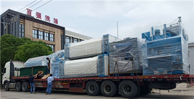 6月27、28日 百?gòu)?qiáng)洗滌龍等洗滌設(shè)備發(fā)貨四川