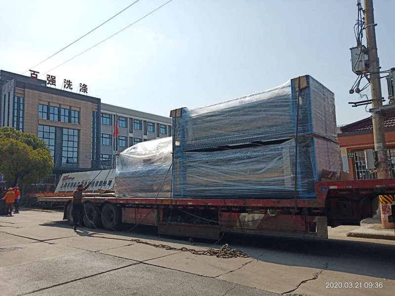 喜報(bào)！國(guó)內(nèi)疫情得到有效控制 百?gòu)?qiáng)洗滌設(shè)備連續(xù)三天發(fā)貨