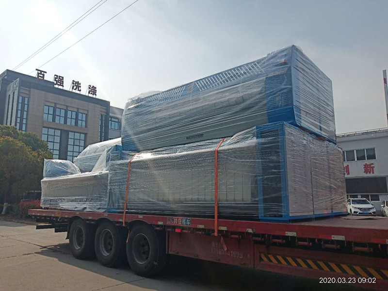 喜報(bào)！國(guó)內(nèi)疫情得到有效控制 百?gòu)?qiáng)洗滌設(shè)備連續(xù)三天發(fā)貨