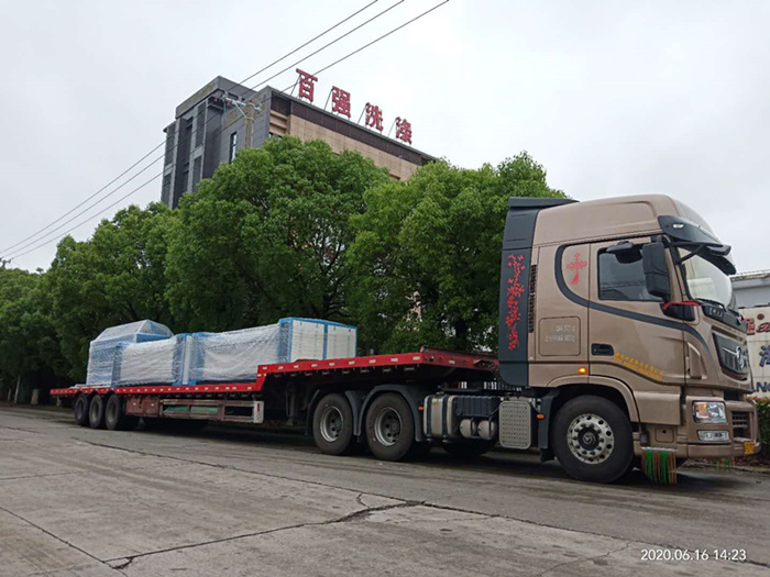 貴州和四川涼山兩地客戶(hù)訂購(gòu)的洗滌設(shè)備今日發(fā)貨