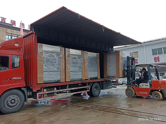 貴州和四川涼山兩地客戶(hù)訂購(gòu)的洗滌設(shè)備今日發(fā)貨