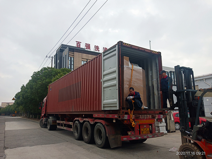 百?gòu)?qiáng)出口土耳其的洗滌設(shè)備發(fā)貨